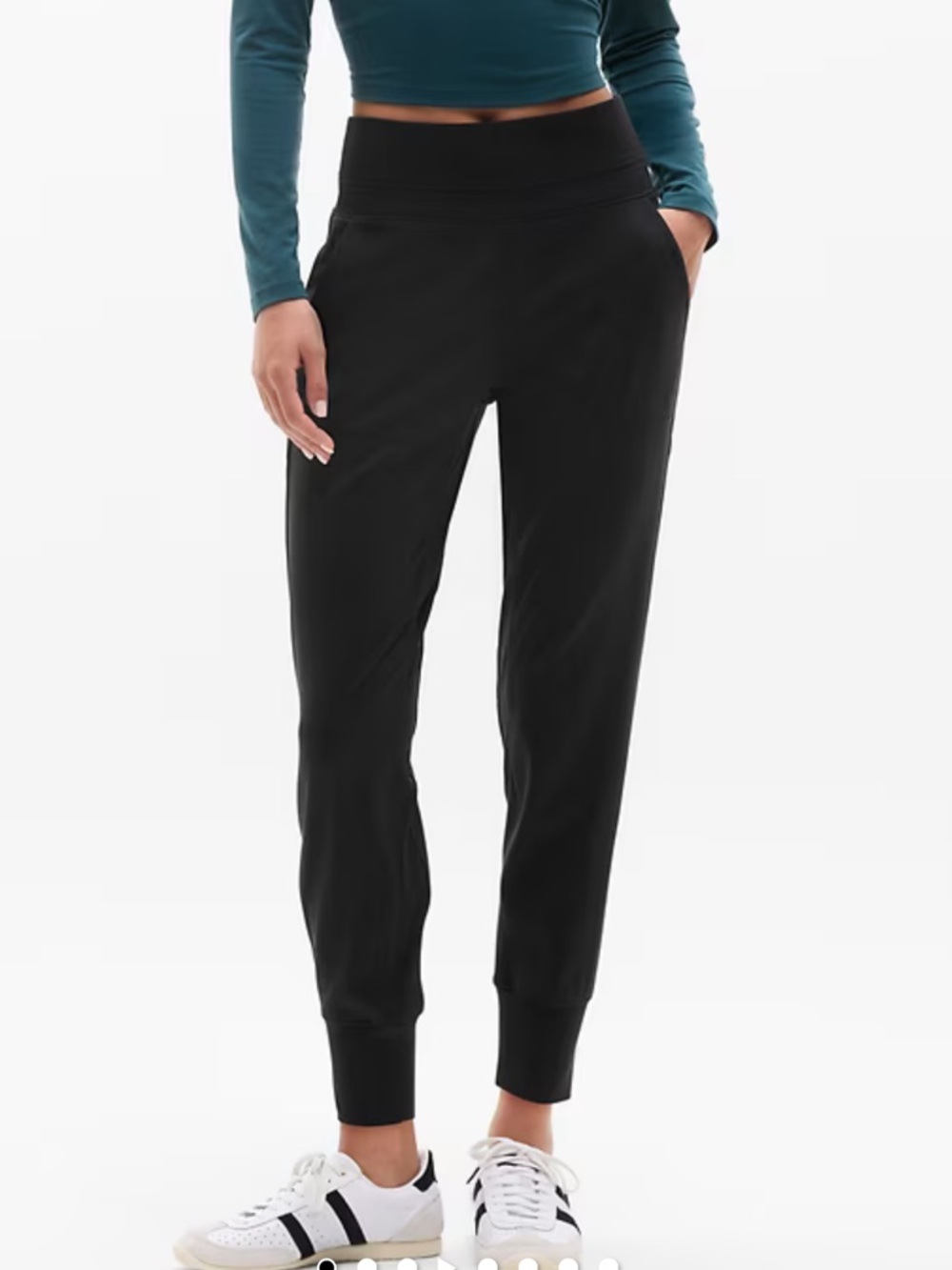Athleta Venice High Rise Jogger Black Size L Style 597888 - Picture 15 of 17